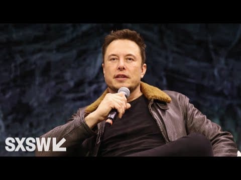 SXSW Q&A: Elon Musk Image